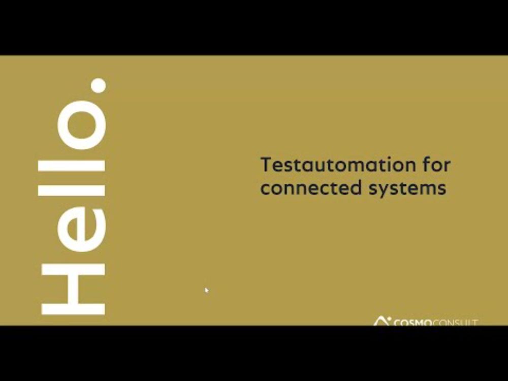 20250414 - Test Automation for connected systems