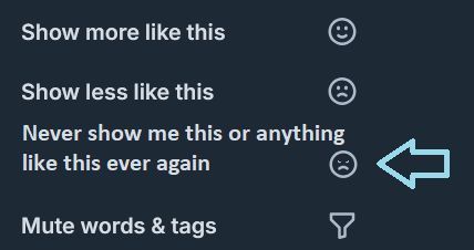 wet goblins "never show me this or anything like this ever again" button