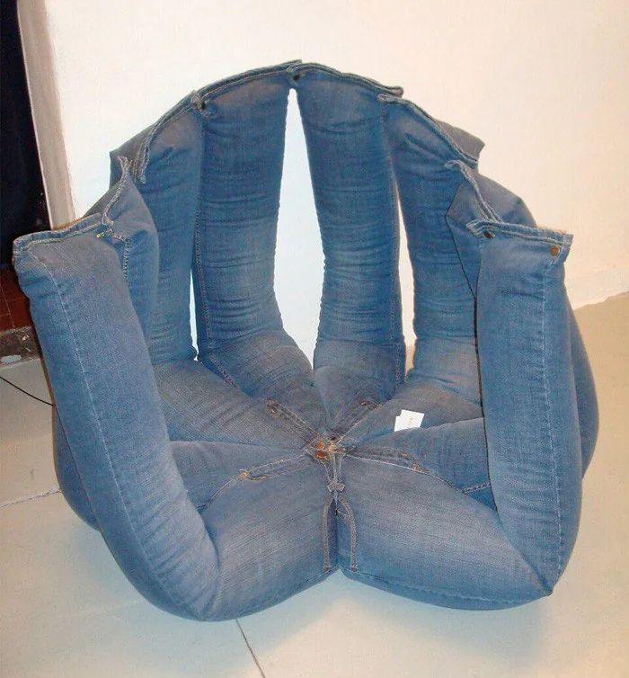 wet goblin's Ikean Jeans ocotopus chair