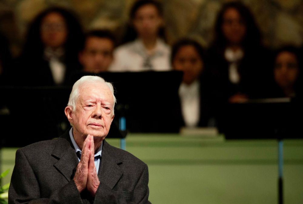 A concert and 30 new homes mark Jimmy Carter’s 100th birthday