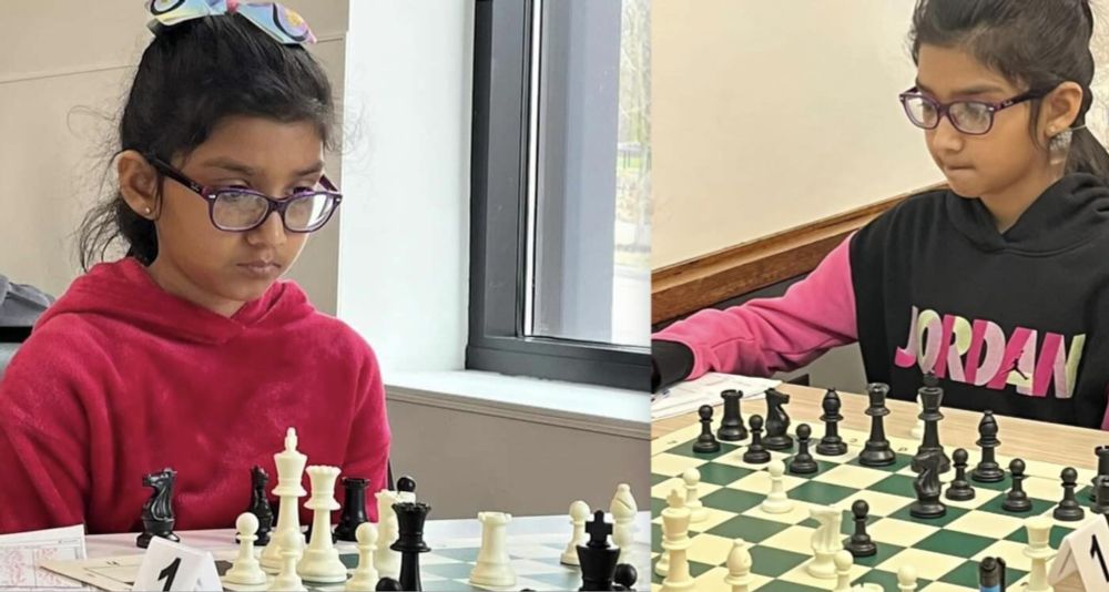 10-year-olds Bodhana Sivanandan and Keya Jha beat chess grandmasters just hours apart this month, setting new records on two continents