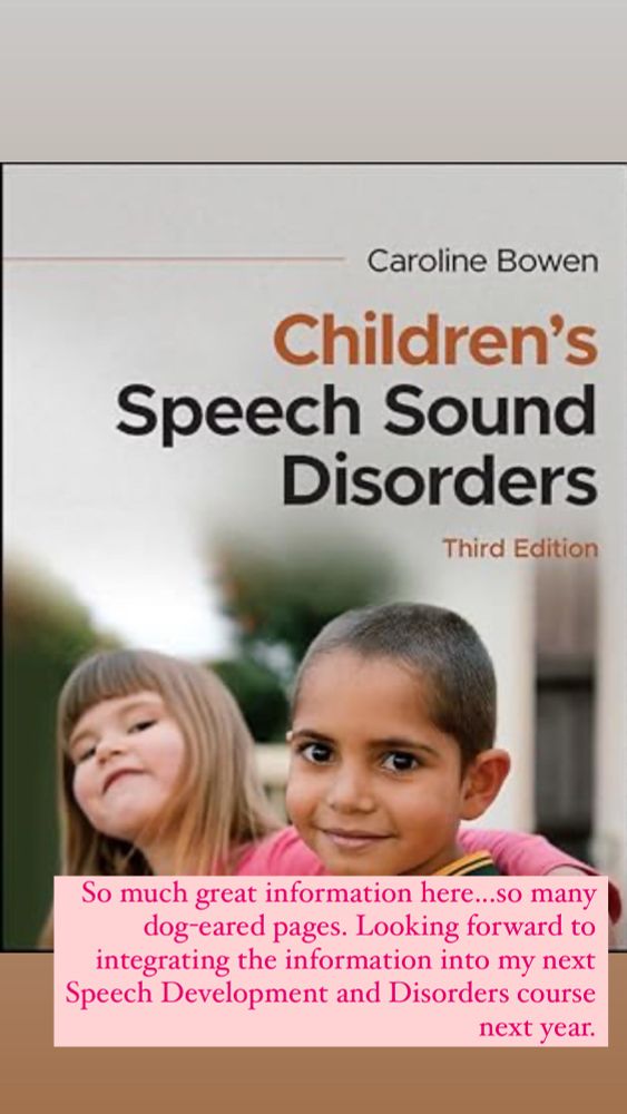 Speech sound disorders textbook with 2 children on cover