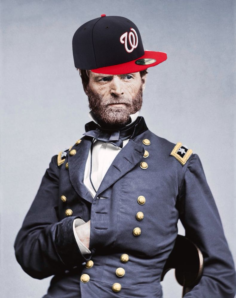 general sherman crude gnats hat (colorized)