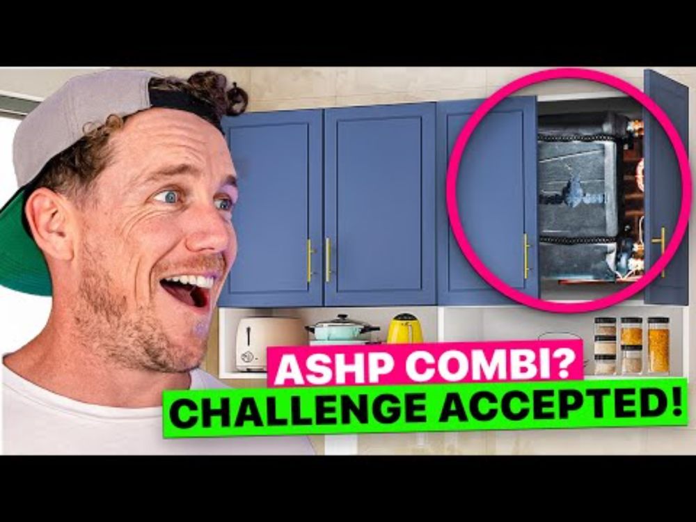 World’s smallest hot water solution. (With a heat pump)