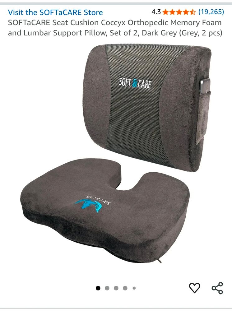 SoftaCare seat cushion on Amazon 