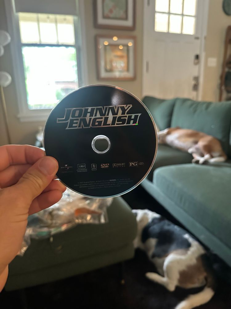 Johnny English dvd