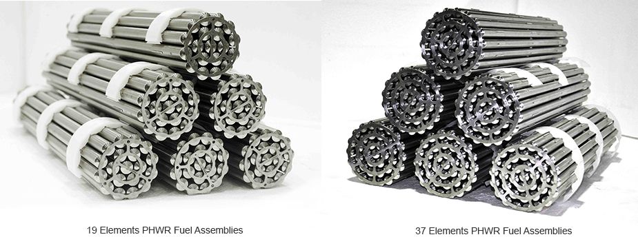 Uranoxid Brennstäbe für einen Schwerwasserreaktor
Autor/Urheber: Nuclear Fuel Complex, Department of Atomic Energy, Government of India