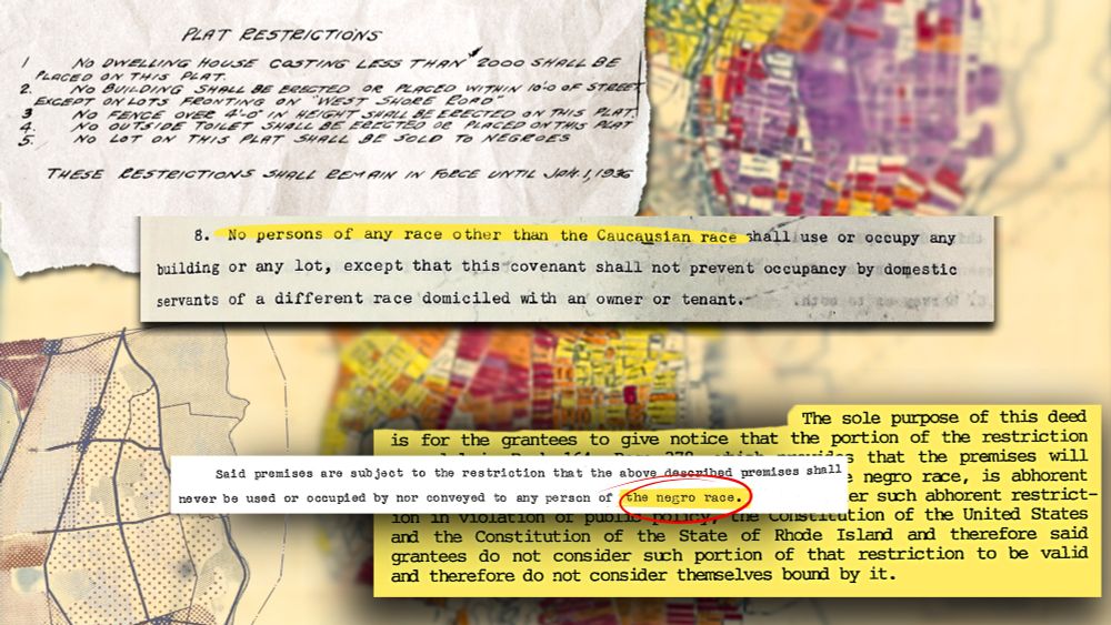 How racist restrictions in housing deeds helped shape where Rhode Islanders live today - TPR: The Public's Radio