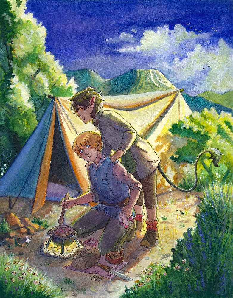 I spend so much time on this to make it perfect, but I don't like the colors in the end, and the design of Aerin (the blond one) is a little different now. But I really like the concept and details, so I want to upgrade it !