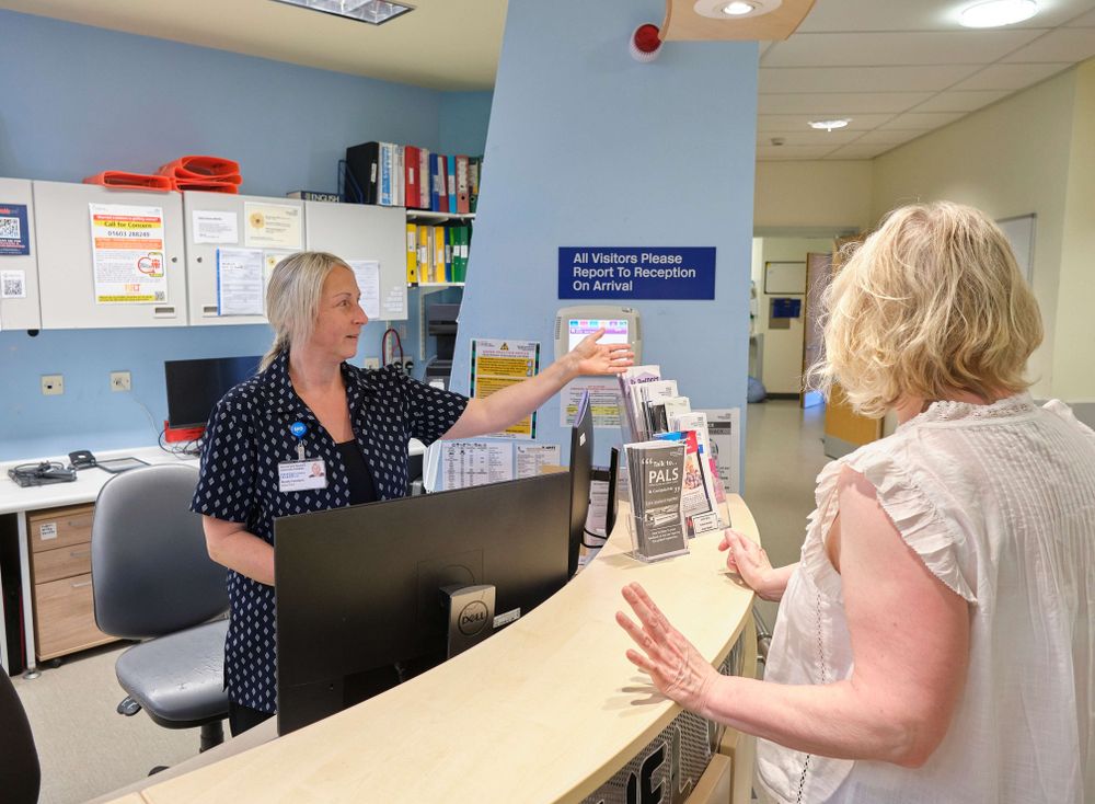 A ward reception