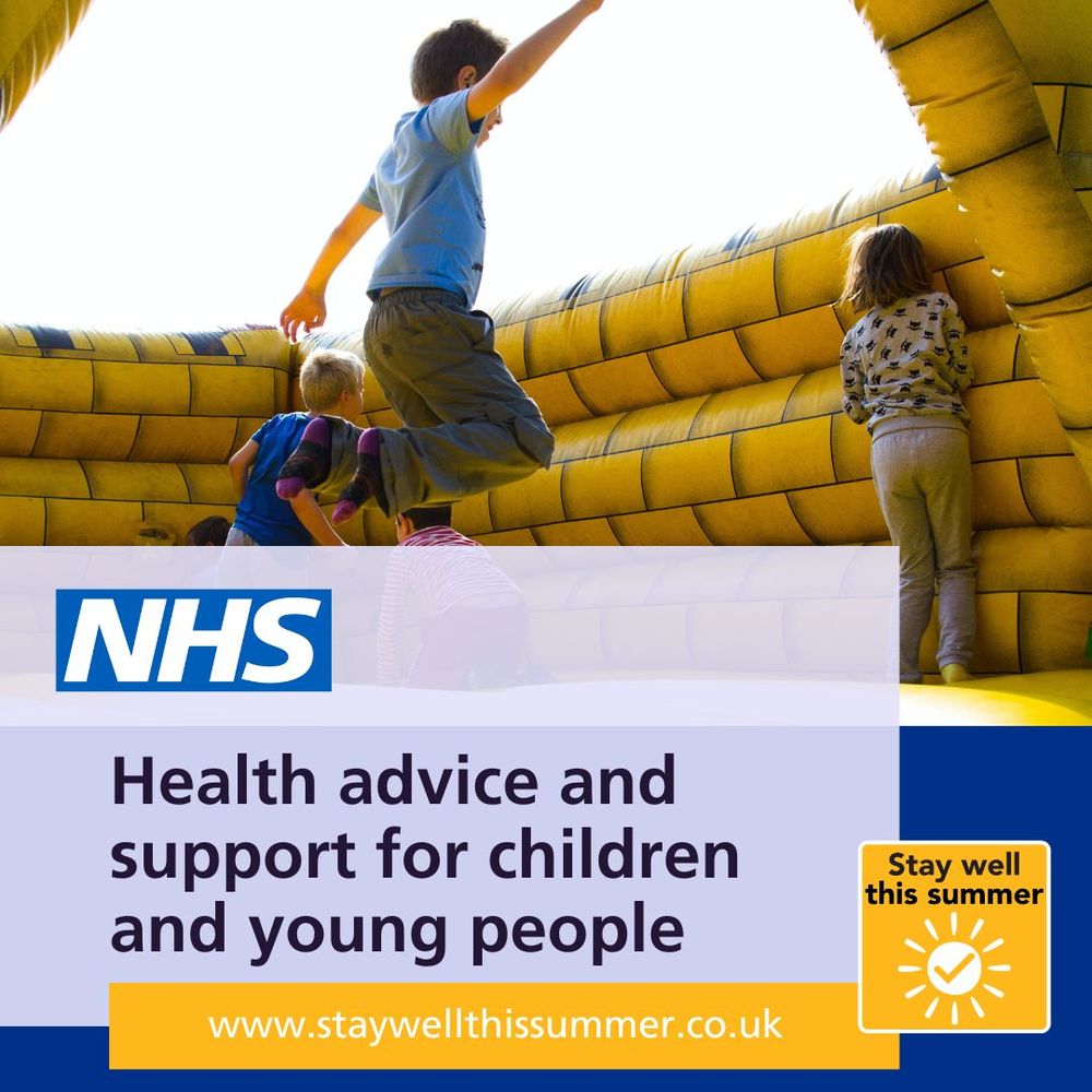 "Health advice and support for children and young people"