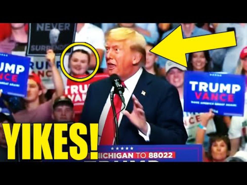 Crowd Visibly UNCOMFORTABLE as Trump Suffers MENTAL COLLAPSE!