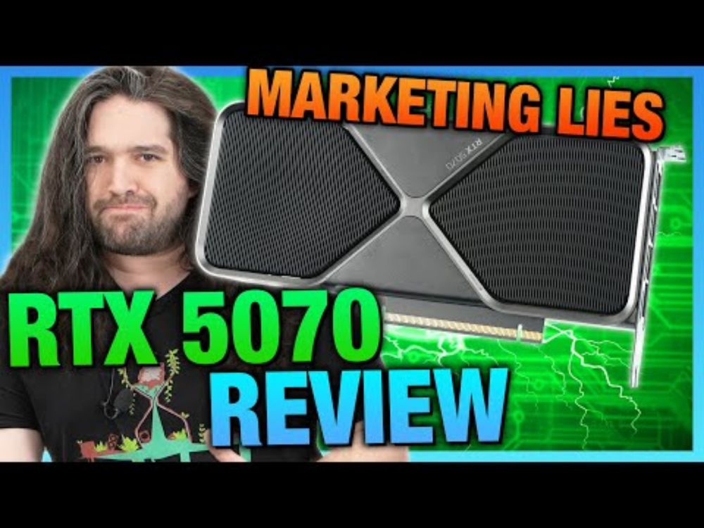NVIDIA is Selling Lies | RTX 5070 Founders Edition Review & Benchmarks