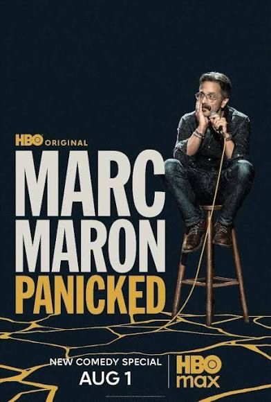 Poster for HBO special “Marc Maron: Panicked”