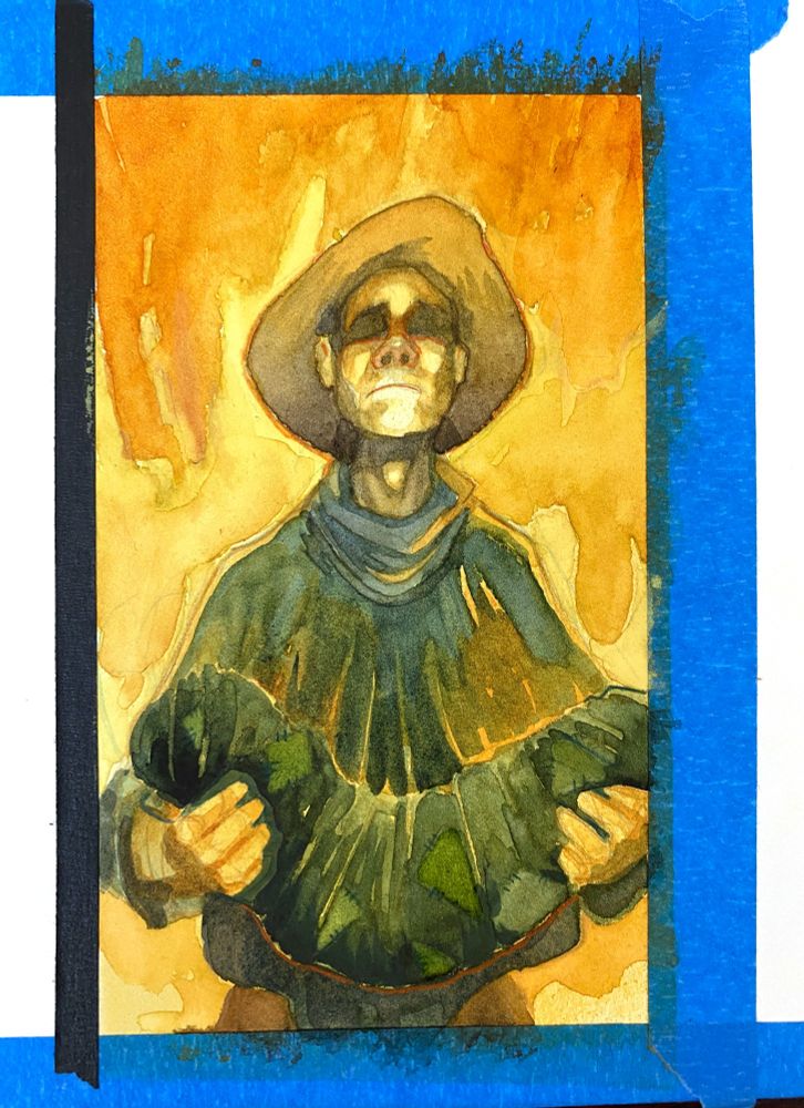 The awesomely named Bone Farmer. I misread that and drew a boner farmer but he got nixed in the concept phase