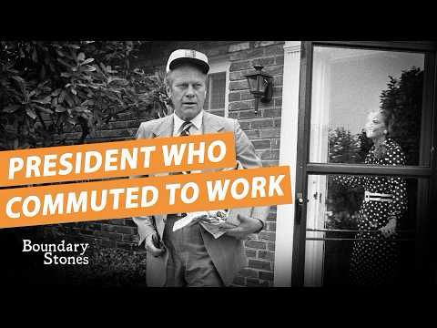 After Watergate, President Ford Commuted to Work at the White House from Alexandria, Virginia