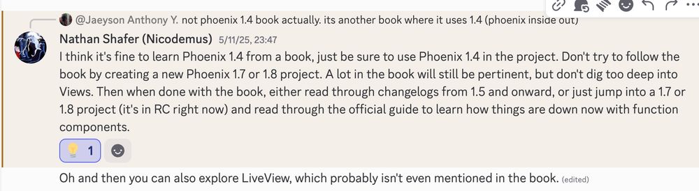 dont try to follow the book by creating a new phx 1.7 or 1.8 project