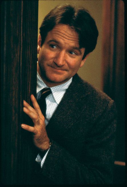 Robin Williams as John Keating in DEAD POETS SOCIETY (1989)