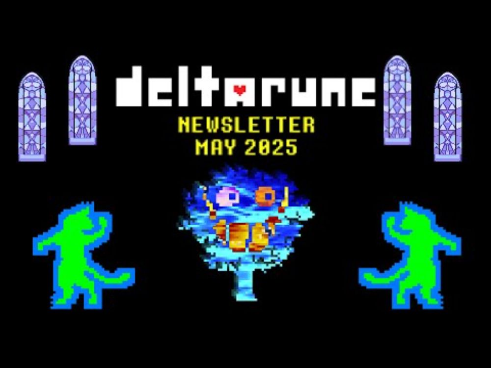 DELTARUNE May Newsletter: Release Time, Trophies, & Mysteries!