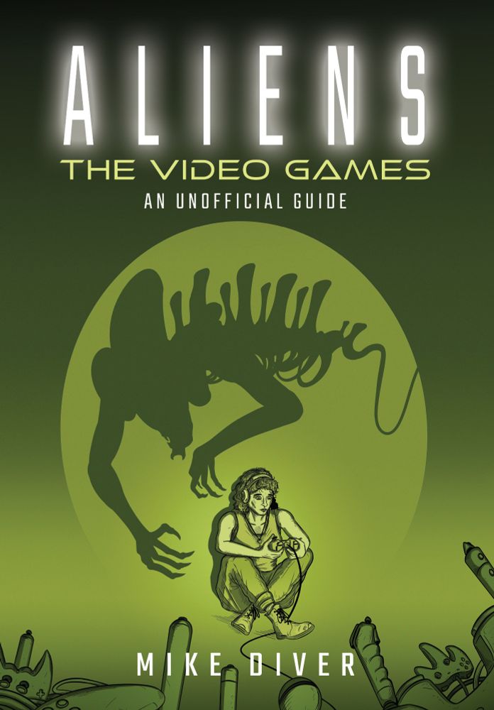 The cover of Aliens: The Video Games, coming out next year. 