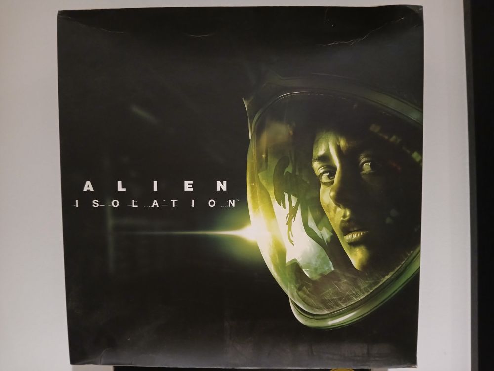 The cover art for Alien: Isolation as seen on a press kit thingy 