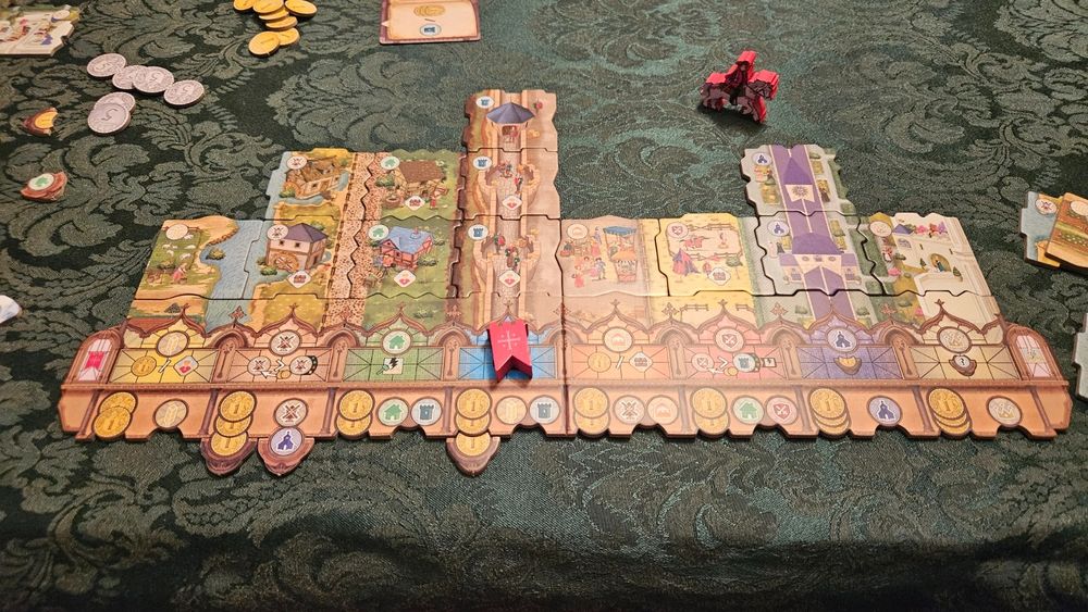 View of my fiefdom at the end of Middle Ages.
