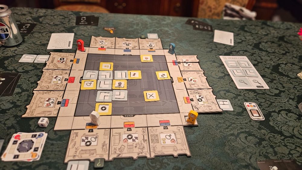 Mid-game view of Only Murders in the Building.