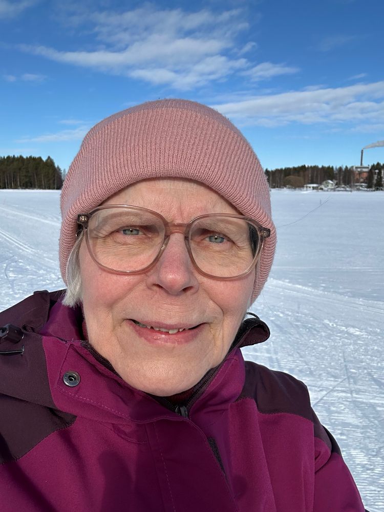 Olen hiihtämässä järviladulla Kainuussa. 20.3. tuli 130 km hiihtoa täyteen tänä talvena, mikä oli tavoitteeni. 