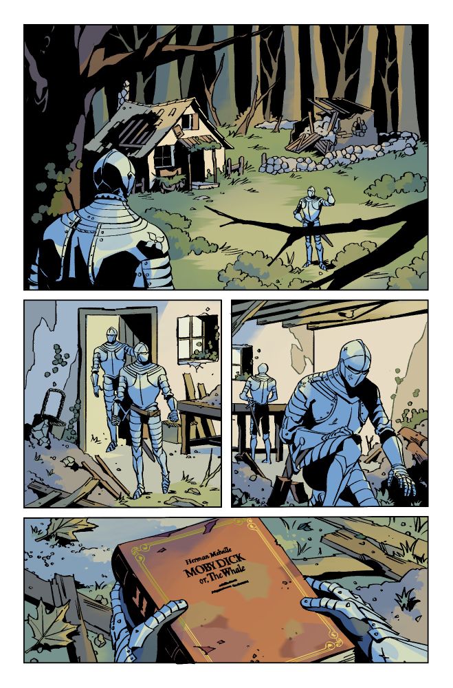 Page from Comics Are Dying: The Comic