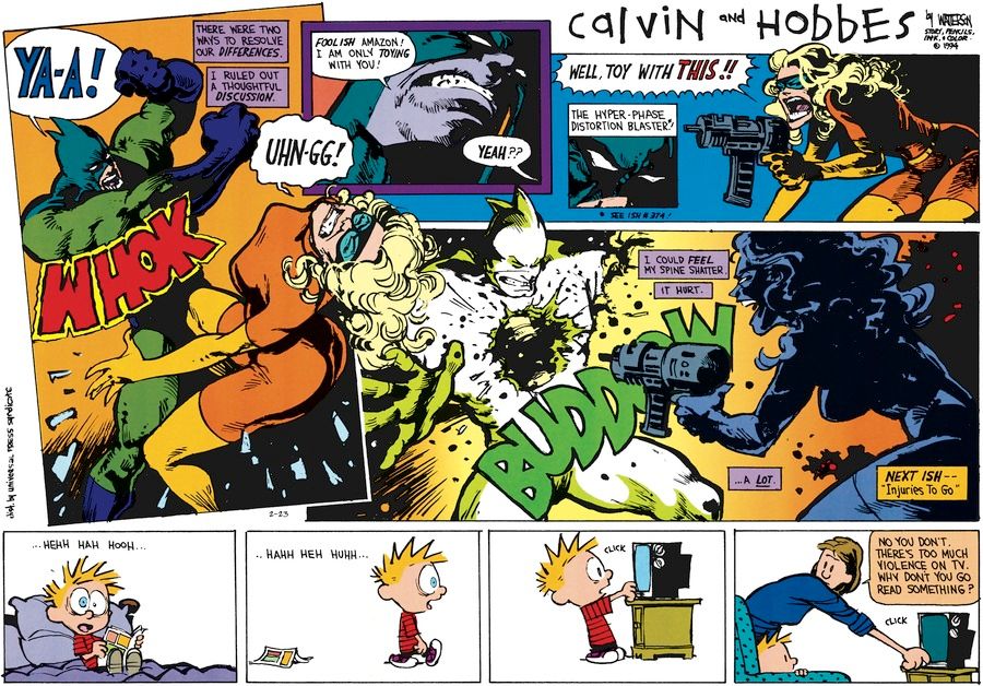 Calvin and Hobbes from the archive! February 23, 2014