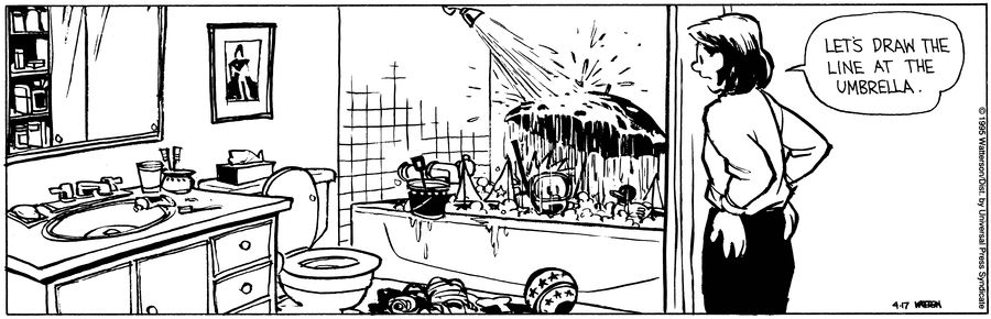 Calvin and Hobbes from the archive! April 17, 1995