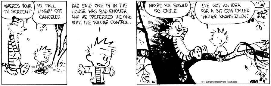 Calvin and Hobbes from the archive! September 30, 1994