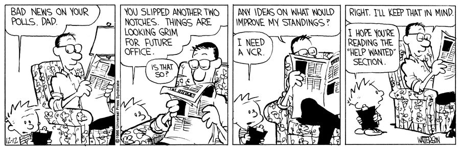Calvin and Hobbes from the archive! December 12, 1986