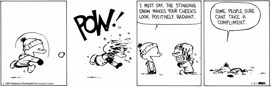 Calvin and Hobbes from the archive! January 21, 2014