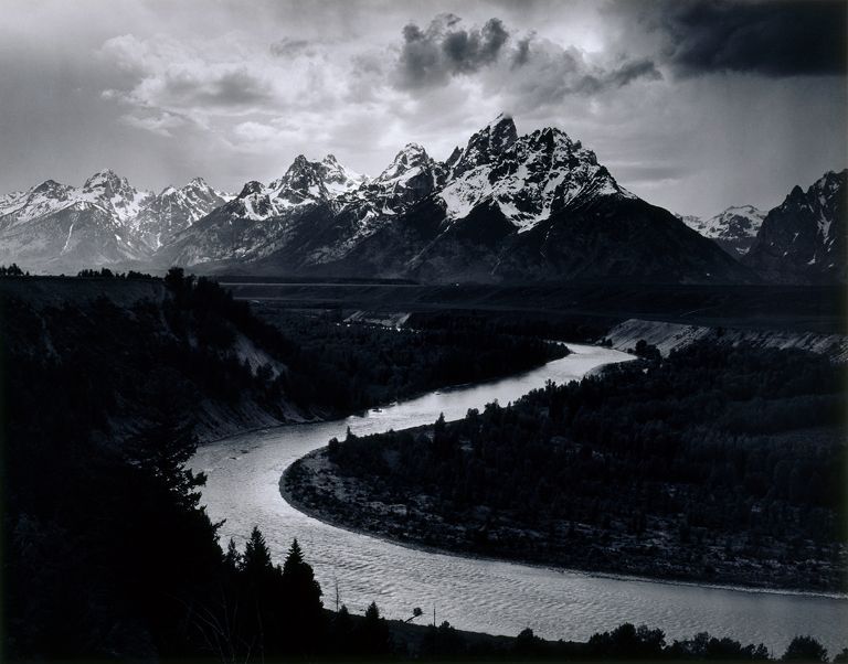 Ansel Adams (American, 1902–1984) The Tetons and the Snake River, Grand Teton National Park, Wyoming, 1942