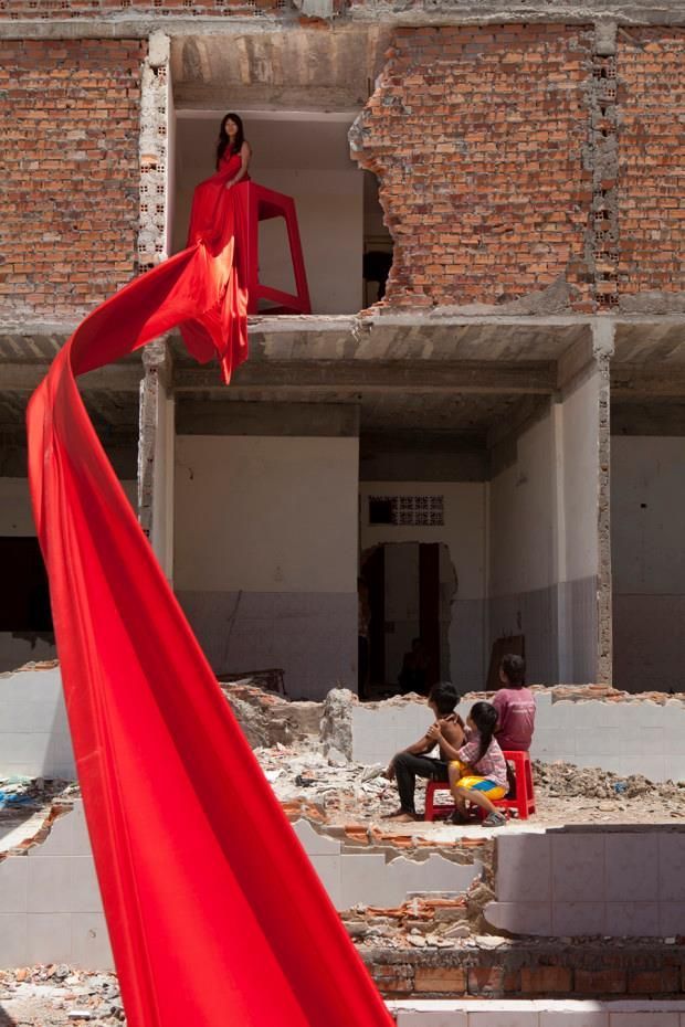 Anida Yoeu Ali (American, born Cambodia 1974) Enter the Ruins #1, from the Enter series, 2012