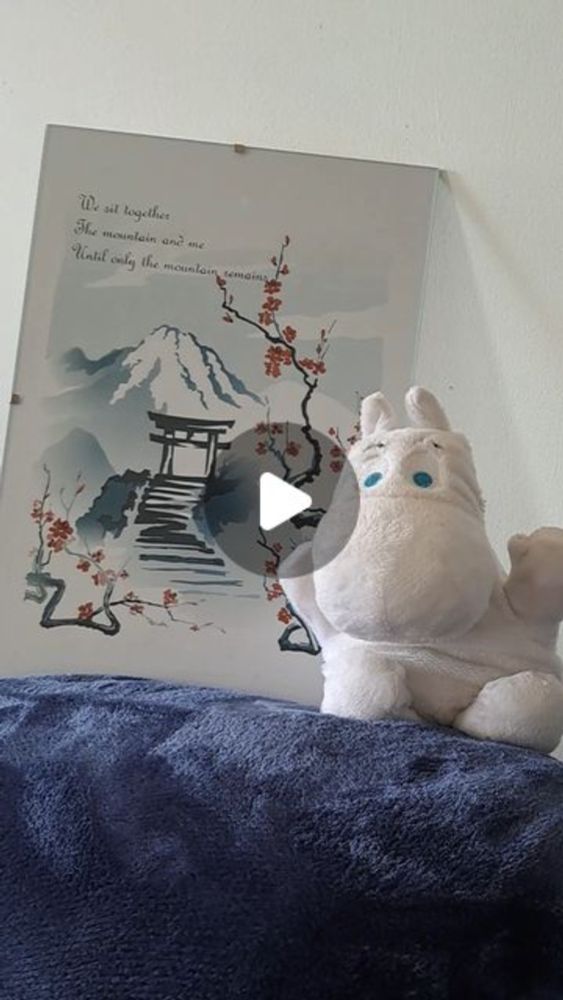 Stanley Park on Instagram: "It's time for Monday Meditation With Moomintroll!

Today's technique is breathing up and down to your body to focus your mind.

Enjoy!

#meditation #minutemeditation #short...