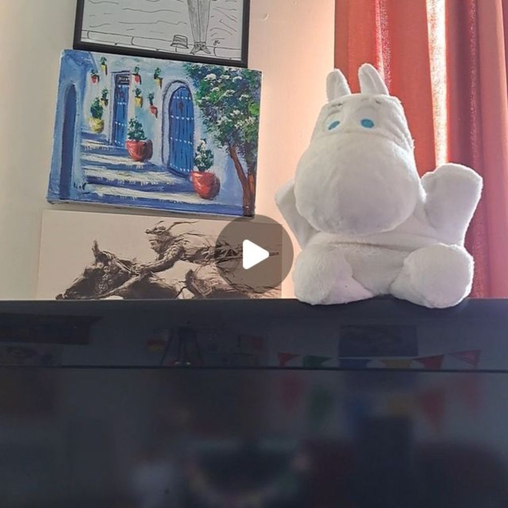 Stanley Park on Instagram: "It's time for Monday Meditation With Moomintroll!

Today, we're doing the Cosmic Hug, a lovely practice we learned from @within_meditation - enjoy!

#meditation #minutemedi...