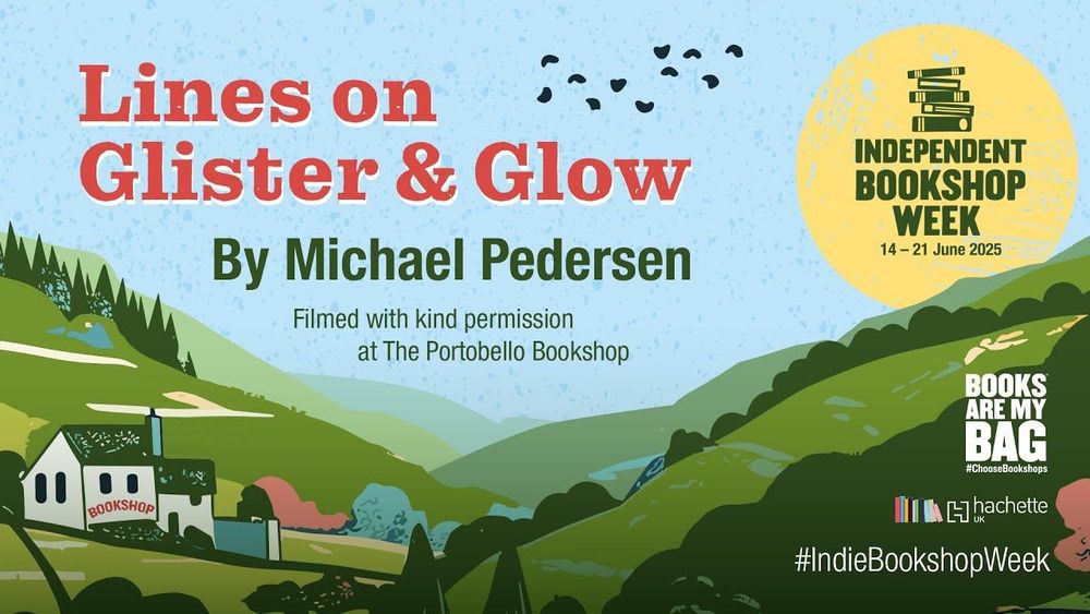 Exclusive new poem by Michael Pedersen for #IndieBookshopWeek 📚💫
