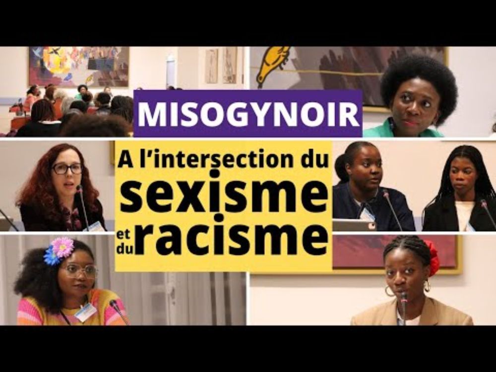 ♀️MISOGYNOIR | A l'intersection du sexisme et du racisme