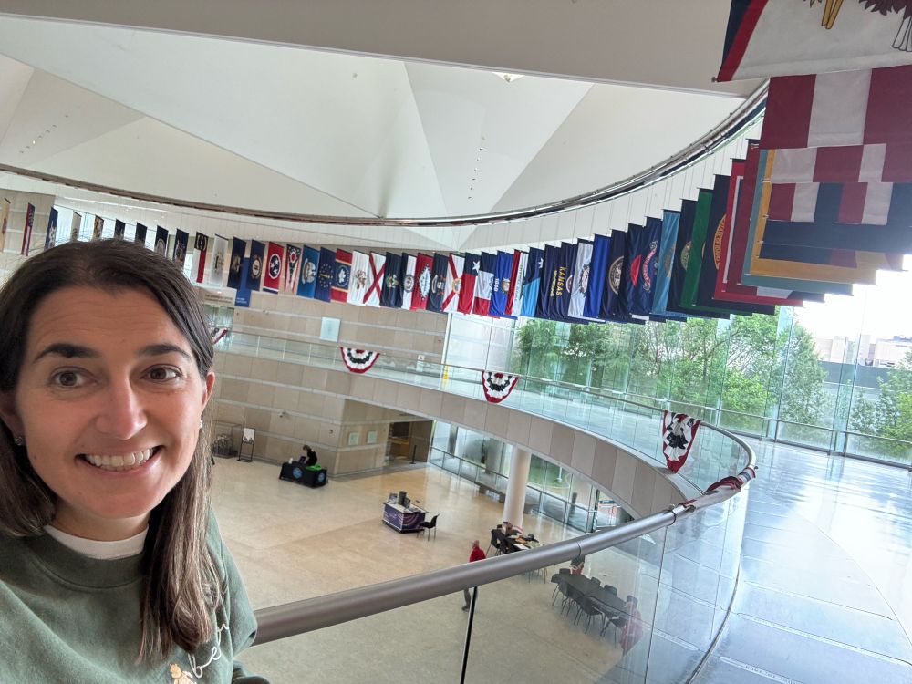 Flags of every state and territory in the Constitution Center