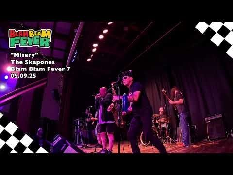" Misery - Live at Blam Blam Fever 7, Redcar 05-09-25 " - The Skapones
