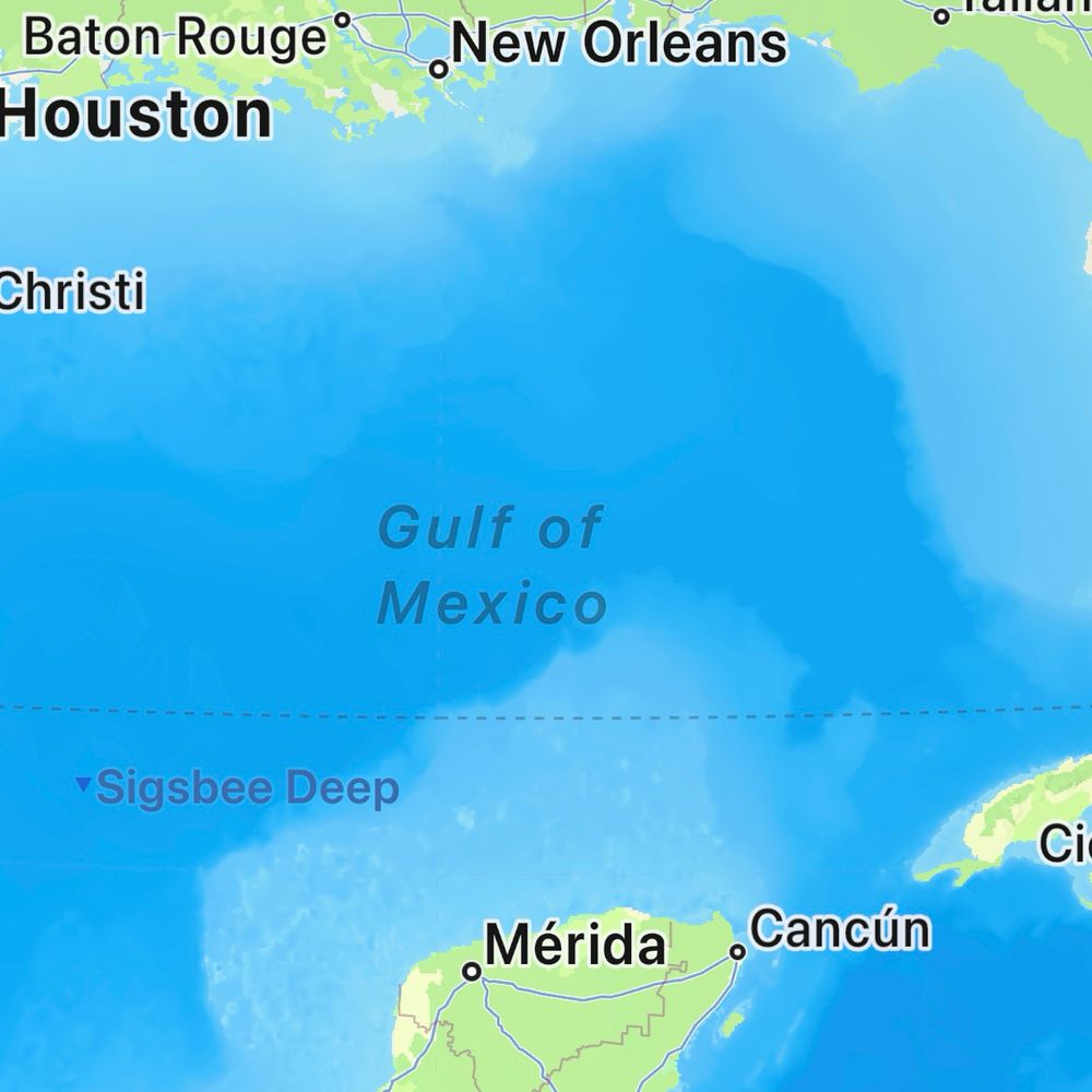 Apple Maps zeigen nur „Golf von Mexiko“