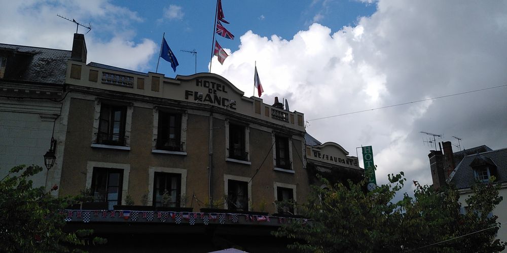 The Hotel de France near Le Mans. It has been hosting teams and guests for decades after races at Le Mans. It's a pretty special place. A beautiful 1930s hotel and restaurant.