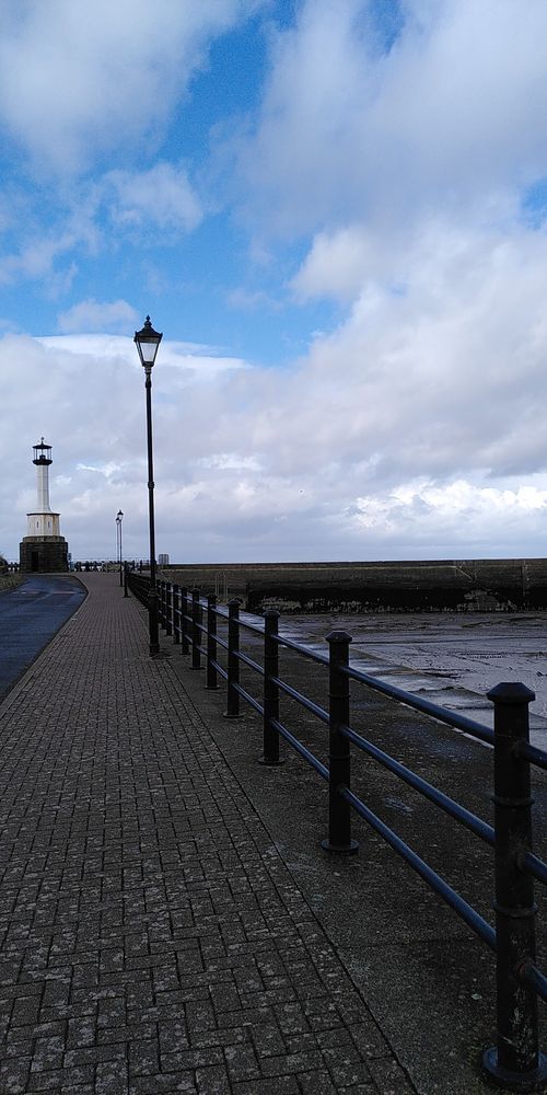 The pier at Maryport