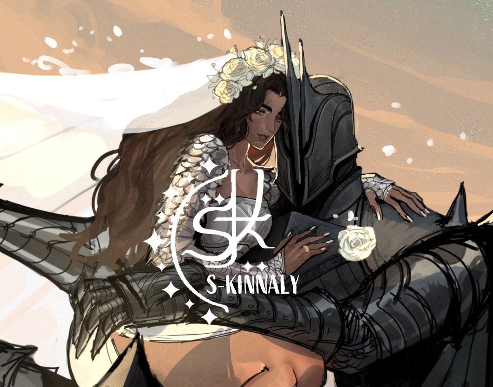 Bride with her armour groom