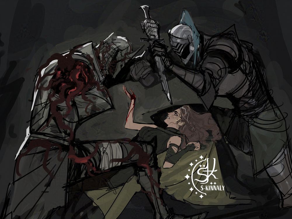 Two ghost amor boyfriends fighting for their maiden 
