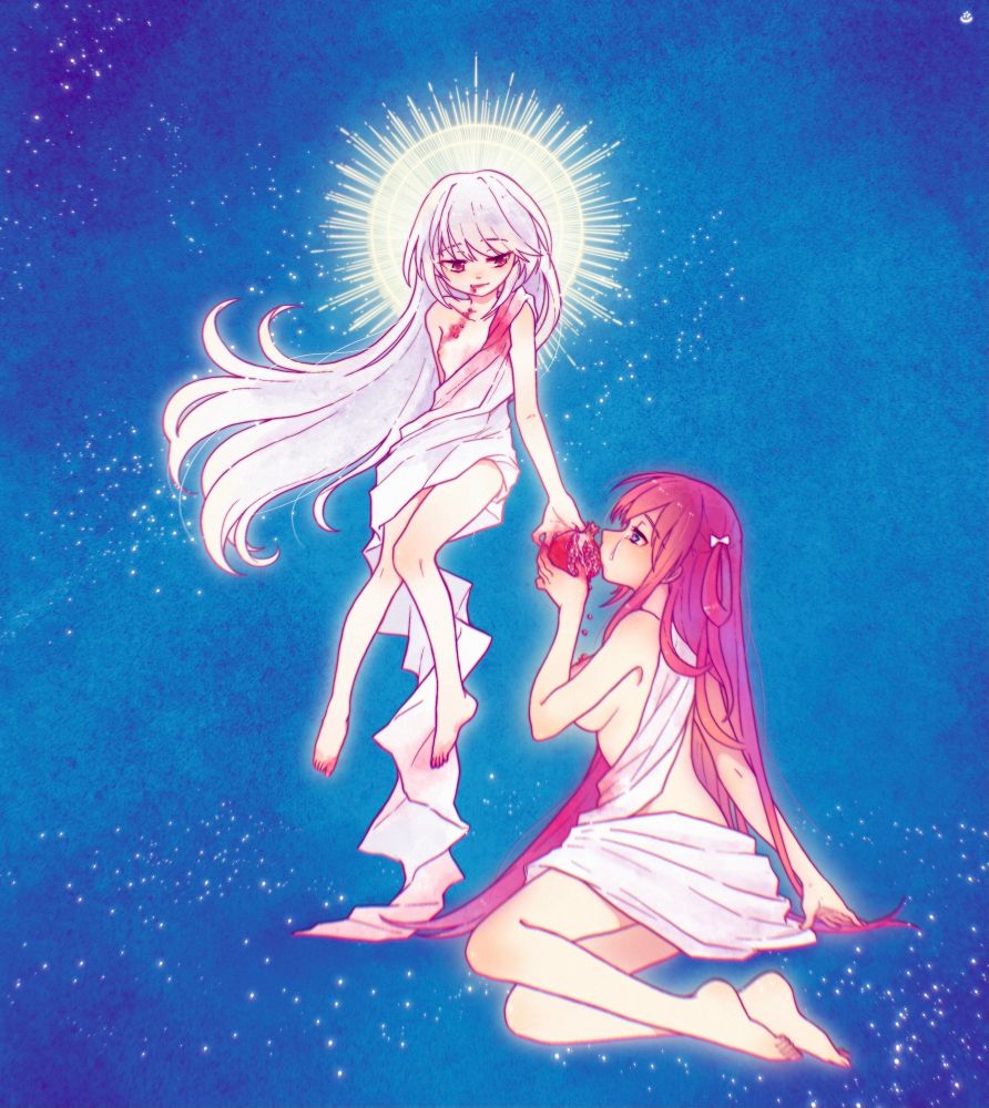 Kazami Kazuki and Suou Amane from Grisaia no Kajitsu… fan art by me the niche yuri enjoyer.