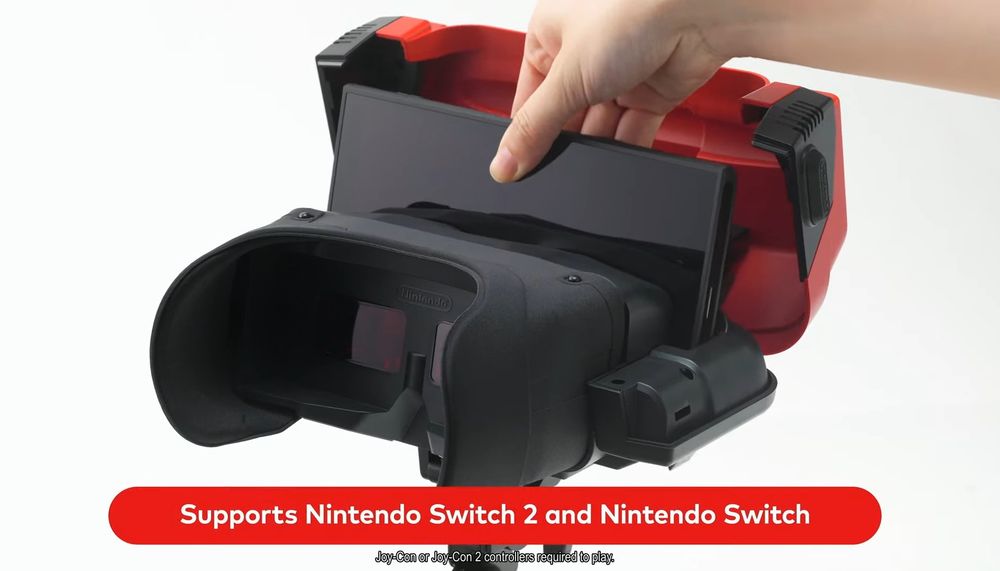 The Virtual Boy Shaped adapter for upcoming Virtual Boy classics