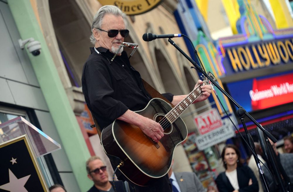 Kris Kristofferson, rugged star of song and screen, dies at 88